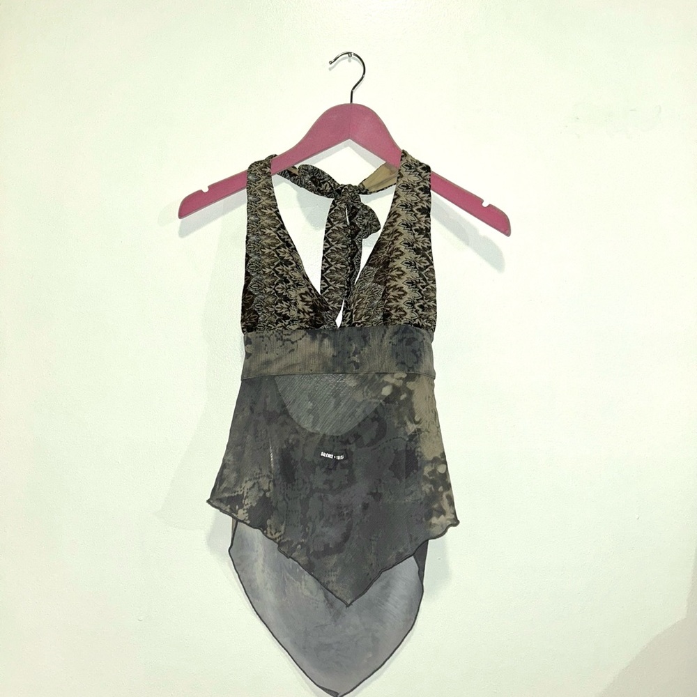 Sheer Halter Top